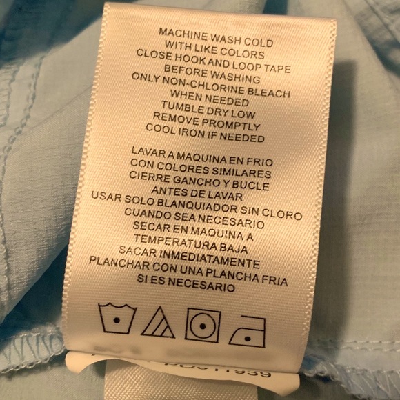 RealTree Light Blue Fishing Men Shirt, 2XL - Picture 10 of 11